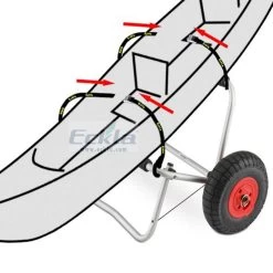 CHARIOT KAYAK CANOE PLIABLE ECKLA CANYON -Kayak Aventure Soldes chariot kayak canoe pliable eckla canyon 2
