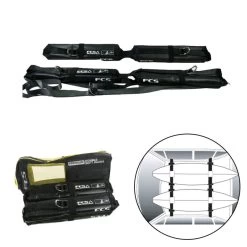 GALERIE SOUPLE FCS CAM LOCK SOFT RACK DOUBLE -Kayak Aventure Soldes galerie souple fcs cam lock soft rack double 1