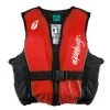 GILET AQUADESIGN OUTDOOR CLUB 70N ROUGE/NOIR -Kayak Aventure Soldes gilet aquadesign outdoor club 70n rouge noir