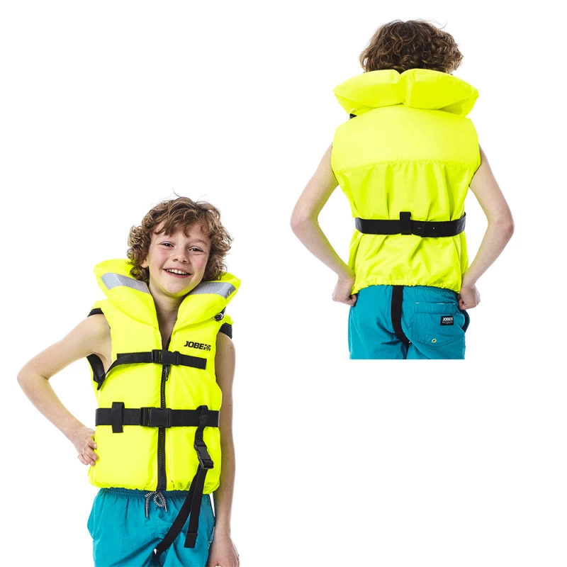 GILET DE FLOTTABILITE JOBE COMFORT BOATING JAUNE ENFANT 3 GILET DE FLOTTABILITE JOBE COMFORT BOATING JAUNE ENFANT