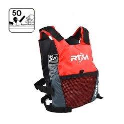 GILET DE FLOTTAISON ROTOMOD JADE KAYAK ROUGE -Kayak Aventure Soldes gilet de flottaison rotomod jade kayak rouge 1