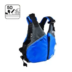 GILET DE FLOTTAISON ROTOMOD KORO KAYAK BLEU -Kayak Aventure Soldes gilet de flottaison rotomod koro kayak bleu 1