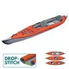 KAYAK GONFLABLE ADVANCED ELEMENTS FRAME CONVERTIBLE ELITE ROUGE -Kayak Aventure Soldes kayak gonflable advanced elements frame convertible elite rouge