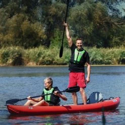 KAYAK GUMOTEX THAYA 2 PLACES CONVERTIBLE ROUGE -Kayak Aventure Soldes kayak gumotex thaya 2 places convertible rouge 7