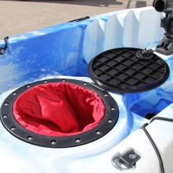 KAYAK MARGOUILLET SIT ON TOP 1 PLACE ANGLER BLEU ET BLANC 20 KAYAK MARGOUILLET SIT ON TOP 1 PLACE ANGLER BLEU ET BLANC -Kayak Aventure Soldes kayak margouillet sit on top 1 place angler bleu et blanc 4