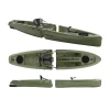 Kayak Modulable Point 65 Mojito SOLO Angler Peche Vert -Kayak Aventure Soldes kayak modulable point 65 mojito solo angler peche vert