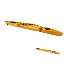 KAYAK MODULABLE POINT 65°N MERCURY GTX DUO JAUNE -Kayak Aventure Soldes kayak modulable point 65n mercury gtx duo jaune 2
