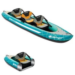 KAYAK SEVYLOR ALAMEDA 3 PLACES -Kayak Aventure Soldes kayak sevylor alameda 3 places 6