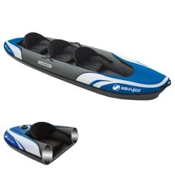 KAYAK SEVYLOR HUDSON KCC360 BLEU -Kayak Aventure Soldes kayak sevylor hudson kcc360 bleu 4