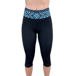 Leggings 3/4 ActiV Noir Gris Femme VAIKOBI 6 Leggings 3/4 ActiV Noir Gris Femme VAIKOBI -Kayak Aventure Soldes leggings 3 4 activ noir gris femme vaikobi 1