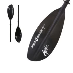 PAGAIE KAYAK AQUADESIGN ATTAK 2 PARTIES 215 Cm -Kayak Aventure Soldes pagaie kayak aquadesign attak 2 parties 215 cm 1