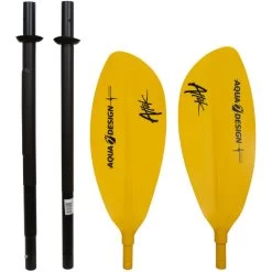 PAGAIE KAYAK AQUADESIGN ATTAK 4 PARTIES 220CM Bleu -Kayak Aventure Soldes pagaie kayak aquadesign attak 4 parties 220cm bleu 4