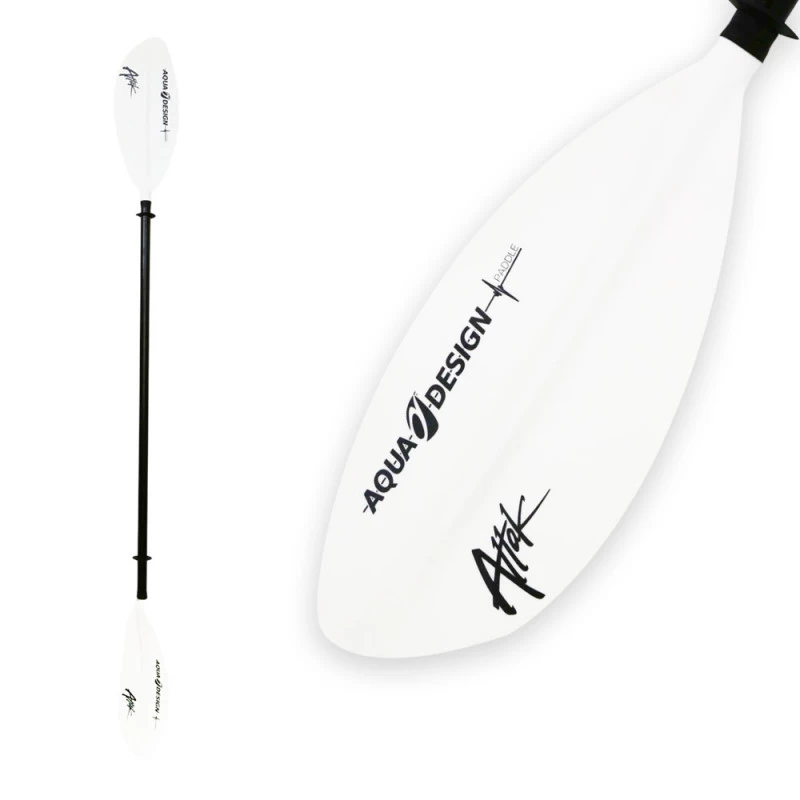 PAGAIE KAYAK AQUADESIGN ATTAK FIBRE 1 PARTIE 3 PAGAIE KAYAK AQUADESIGN ATTAK FIBRE 1 PARTIE