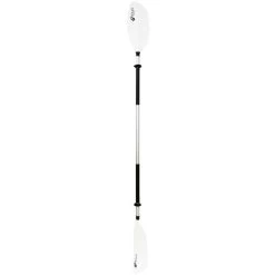 PAGAIE KAYAK AQUADESIGN WHITE 2 PARTIES 215CM -Kayak Aventure Soldes pagaie kayak aquadesign white 2 parties 215cm 2