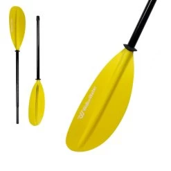 PAGAIE WOW KAYAK 2 PARTIES FIBRE REGLABLE -Kayak Aventure Soldes pagaie wow kayak 2 parties fibre reglable 1